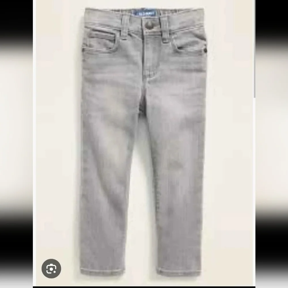 NWT Old Navy Gray Karate Toddler Jeans ~sz 18-24 Mos